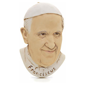 Magnet in resin with Pope Francis image