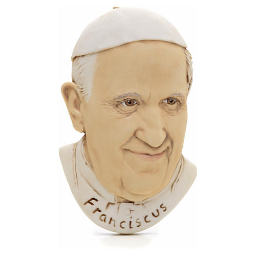 Magnet in resin with Pope Francis image 1
