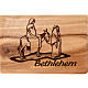 Olive wood magnet- Escape to Egypt s1