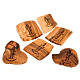 Medjugorje olive wood magnet s1