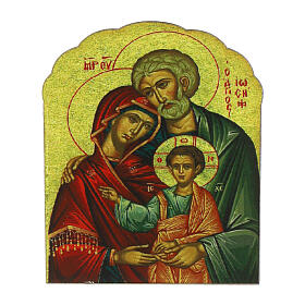 Magnet in wood, Holy Family