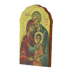 Magnet in wood, Holy Family