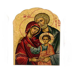 Imanes de los Santos, Virgen y Papa: Imán de madera de la Sagrada Familia