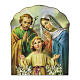 Magnet in wood, Holy Family s4