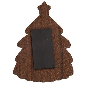 Religiöse Magnete: Magnet aus Holz Tannenbaum