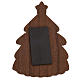 Magnet in wood, pine shaped with Nativity scene s2