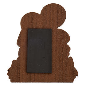 Magneti dei Santi, Madonna, Papa: Calamita legno Sacra Famiglia