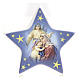 Íman estrela cerâmica Natividade e anjo s4