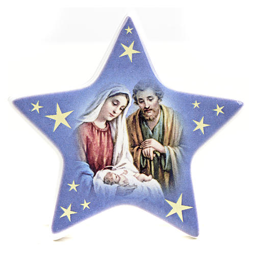 Star magnet ceramic Nativity 1