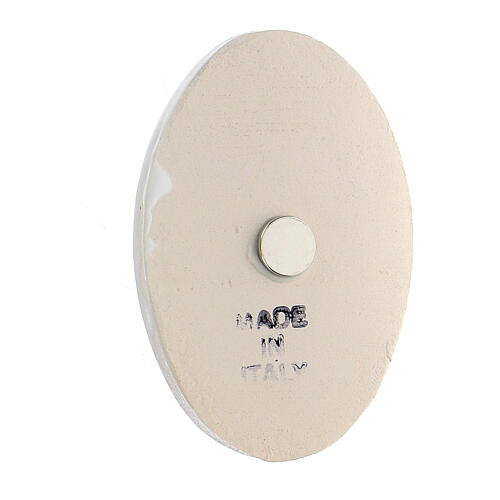 Magnet Keramik Schutzengeln oval 2