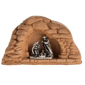 Imán terracota Natividad 4,5x5cm