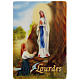 Our Lady of Lourdes and Bernadette magnet s1