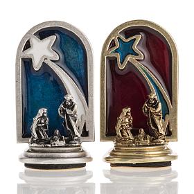 Nativity magnet with star