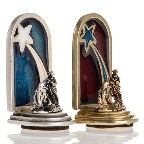 Nativity magnet with star 2