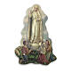 Imán aparición Virgen de Fátima resina 7x5 cm s1