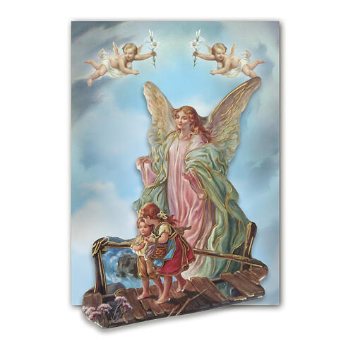 Resin magnet with Angel on the Bridge 3x2 in 2