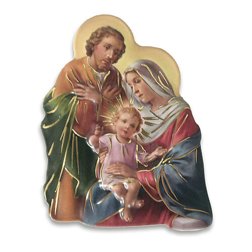 Magnet of the Holy Family, resin, 3x2 in 1