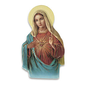 Magnet of the Immaculate Heart of Mary, resin, 3x2 in