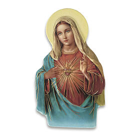 Magnes z żywicy, Najświętsze Serce Maryi, 8x5cm