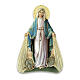 Virgen Milagrosa Imán de resina 8x5 cm s1