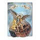 Magnet of St Michael the Archangel, resin, 3x2 in s2