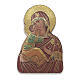 Our Lady of Tenderness magnet in resin 7x5cm s1