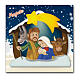 Tridimensional magnet with Nativity stable 2.5x3 in s2