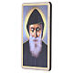 Saint Charbel Magnet in MDF, 9x6 cm s2
