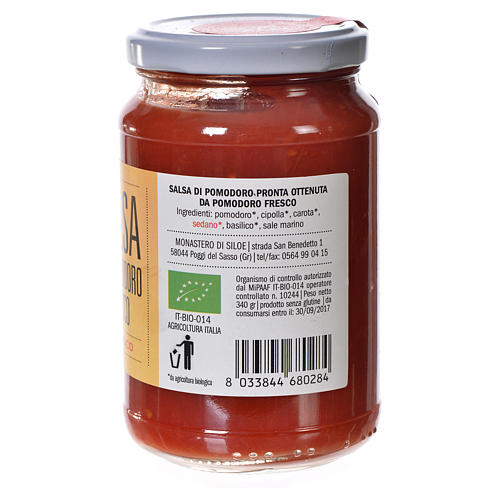 Sauce de tomates fraîches Siloe 340gr 2