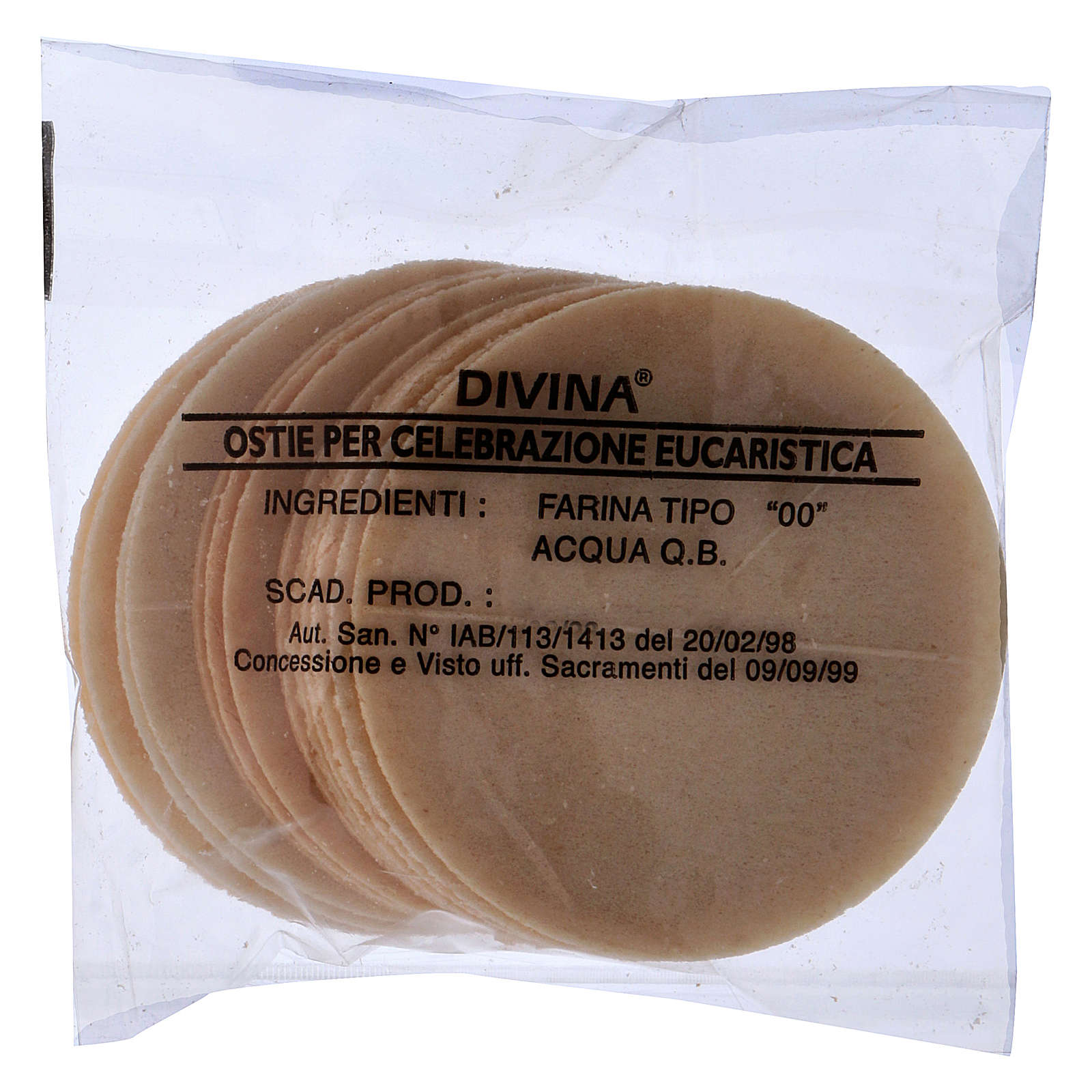 Hosties Pain 300 Pièces - Diamètre 3,5 Cm - Pour Communion