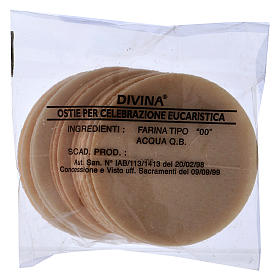 Thick altar bread 7.5 cm diameter 15 pcs bag