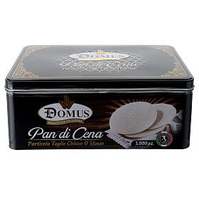 Particles "Pan di Cena", closed edges, 38 mm, can with 3000 pieces