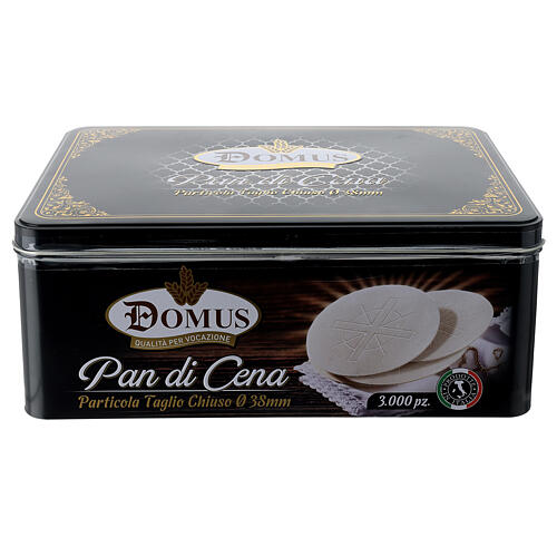 Particles "Pan di Cena", closed edges, 38 mm, can with 3000 pieces 1