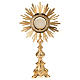 Baroque Monstrance in gold-plated bronze s2