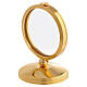 Ostensoir exposition hostie base lisse s3