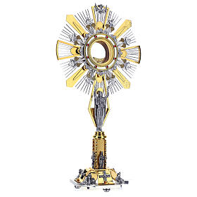 Monstranzen, Custodien, Reliquiare aus Metall: Dekorierte Monstranz Weinstock