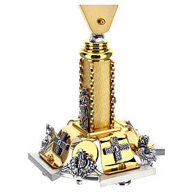 Ostensoir décoré avec vigne s7