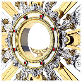 Ostensorio decorato vite s2