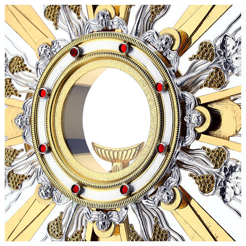 Ostensorio decorato vite 2