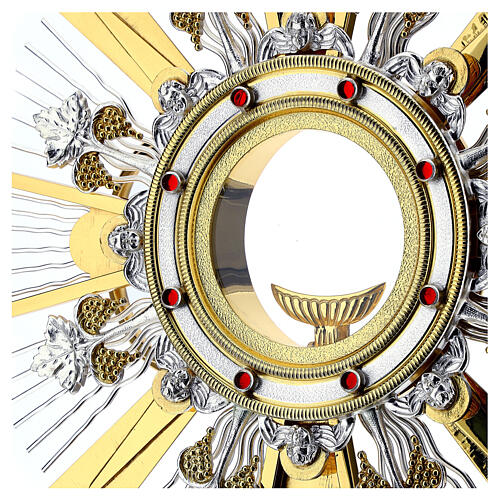 Ostensorio decorato vite 11