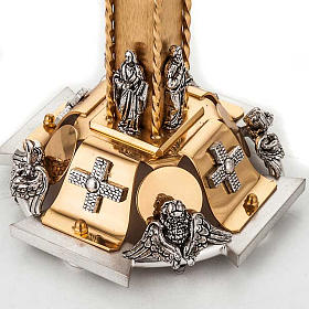 Monstrance for concelebration host grapes decoration s4