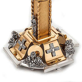 Monstrance for concelebration host grapes decoration s5