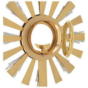 Monstrance with praying angel s5