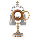 Monstrance with stones and angels s4