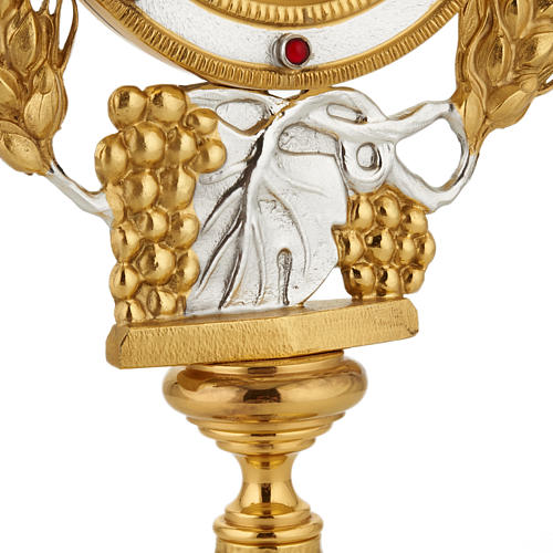 Monstrance with grapes and ears of wheat 3