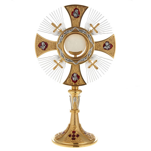 Monstrance rays and crosses 1