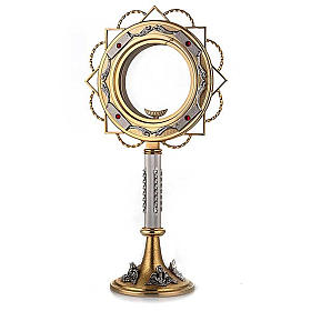 Gold-plated Monstrance with silver inserts s1