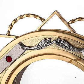 Gold-plated Monstrance with silver inserts s3