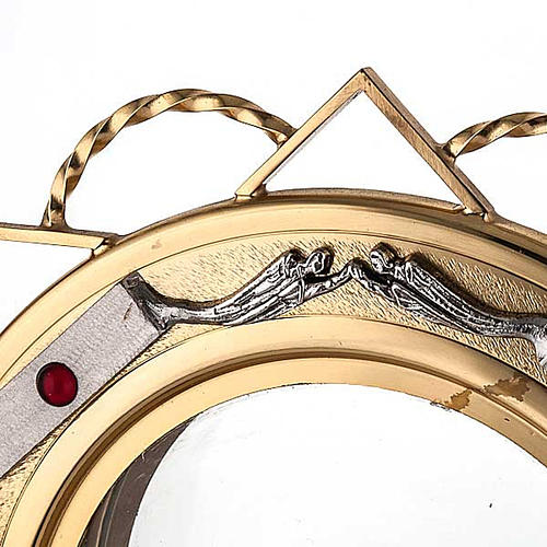 Gold-plated Monstrance with silver inserts 3