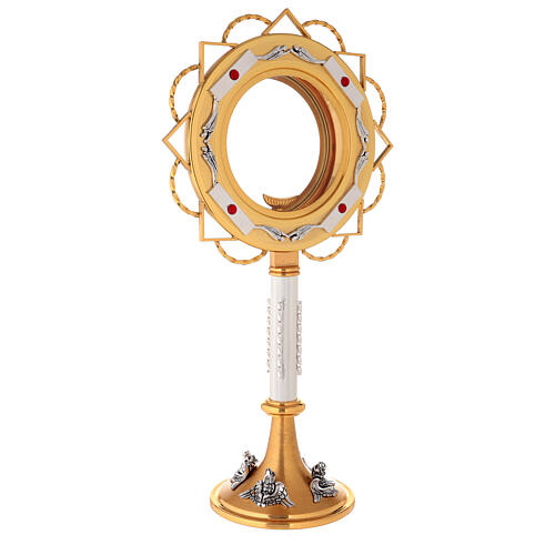 Gold-plated Monstrance with silver inserts 6
